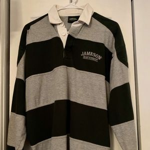 Jameson long sleeve polo mens size large